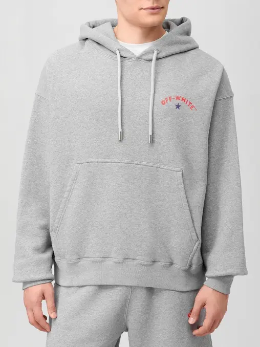 Худи хлопковое OFF-WHITE