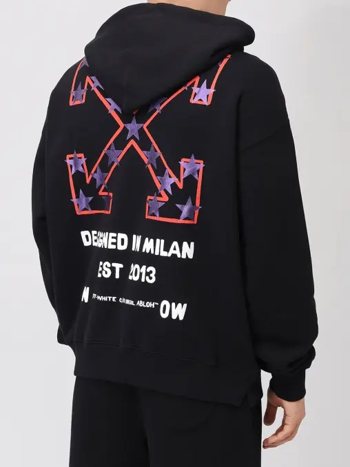 Худи хлопковое OFF-WHITE