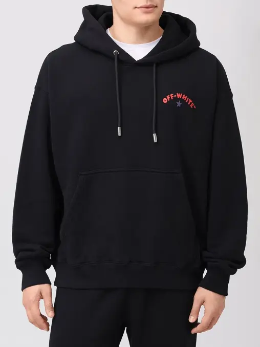 Худи хлопковое OFF-WHITE