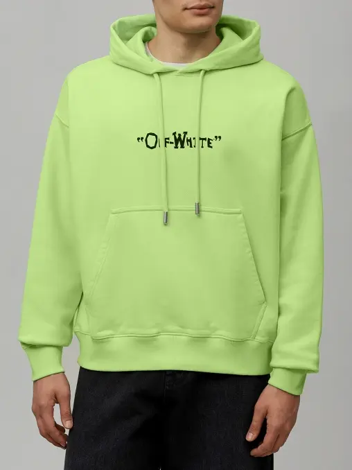 Худи хлопковое OFF-WHITE