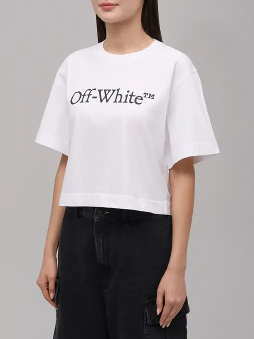Футболка хлопковая OFF-WHITE