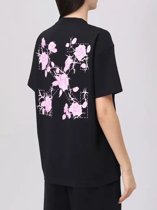 Футболка хлопковая OFF-WHITE