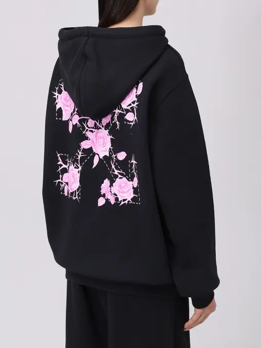 Худи хлопковое OFF-WHITE