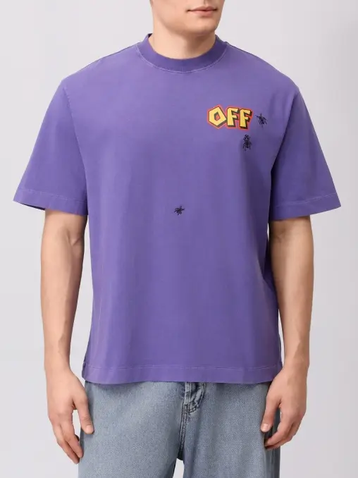 Футболка хлопковая OFF-WHITE
