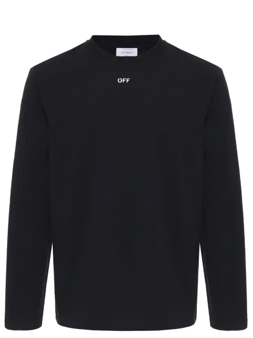 Лонгслив хлопковый OFF-WHITE