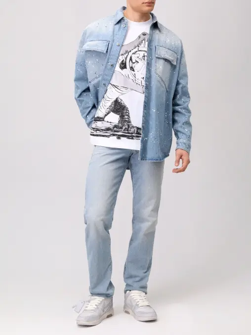 Футболка хлопковая OFF-WHITE