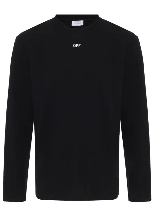 Лонгслив хлопковый OFF-WHITE