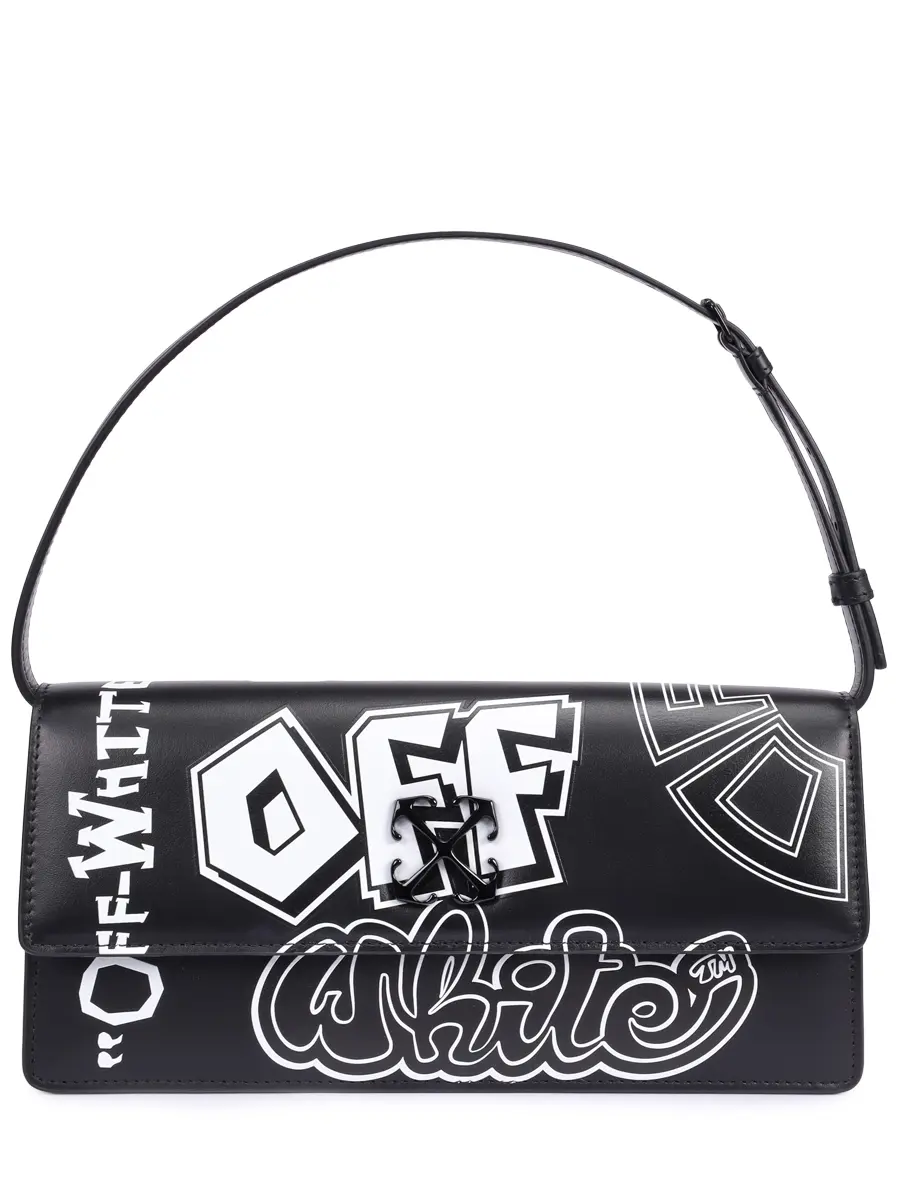 Сумка кожаная Off-White Jitney 1.0