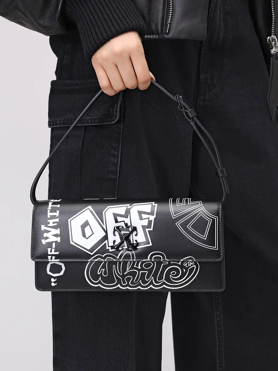 Сумка кожаная Off-White Jitney 1.0