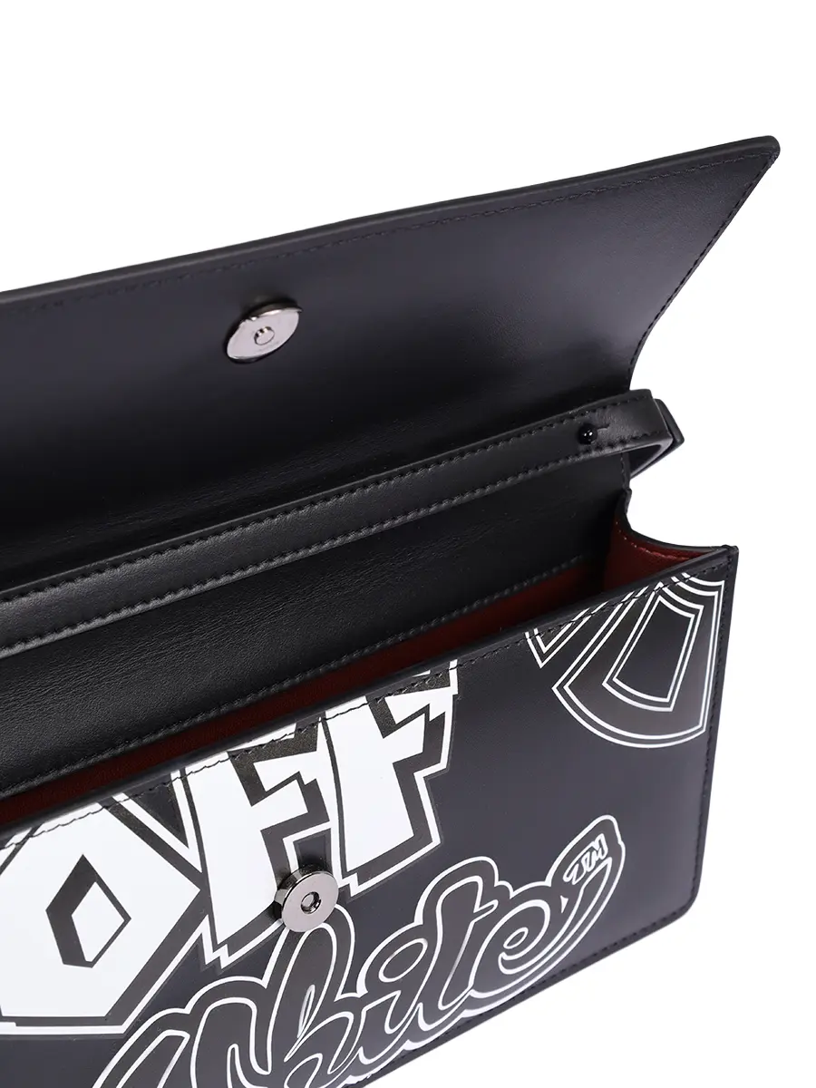 Сумка кожаная Off-White Jitney 1.0