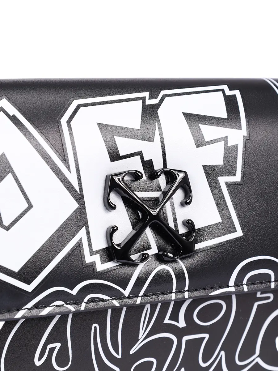 Сумка кожаная Off-White Jitney 1.0