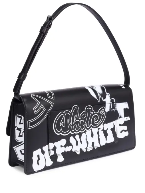 Сумка кожаная Off-White Jitney 1.0 OFF-WHITE
