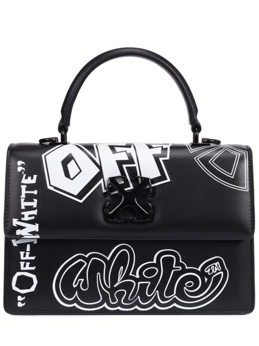 Сумка кожаная Off-White Jitney 1.4 OFF-WHITE