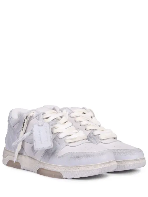 Кеды комбинированные Out of Office OFF-WHITE