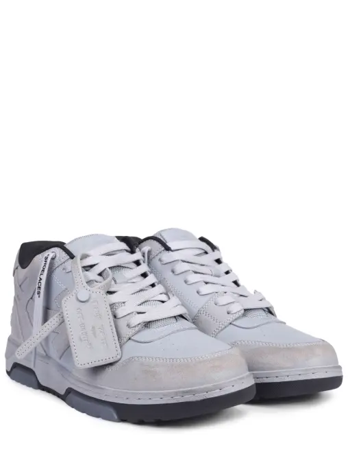 Кеды комбинированные Out of Office OFF-WHITE