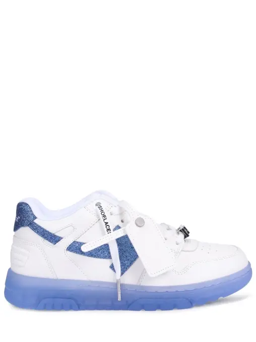 Кеды кожаные Out of Office OFF-WHITE