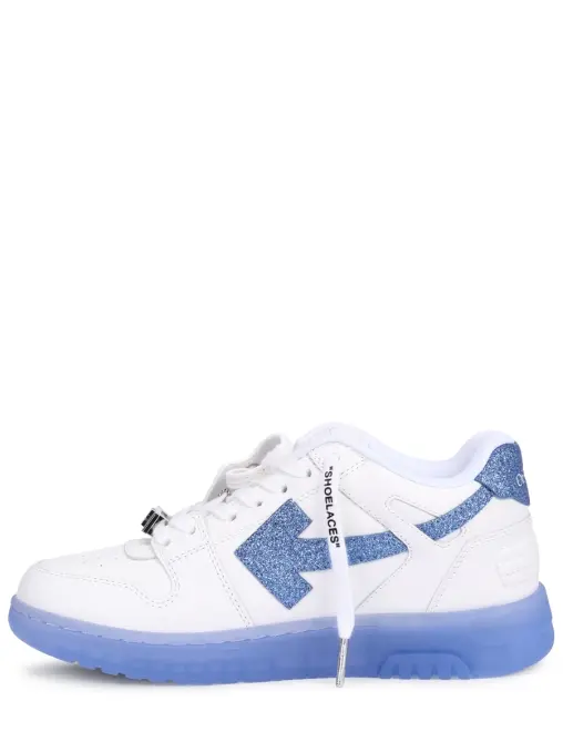 Кеды кожаные Out of Office OFF-WHITE