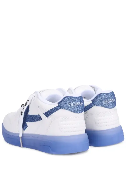 Кеды кожаные Out of Office OFF-WHITE