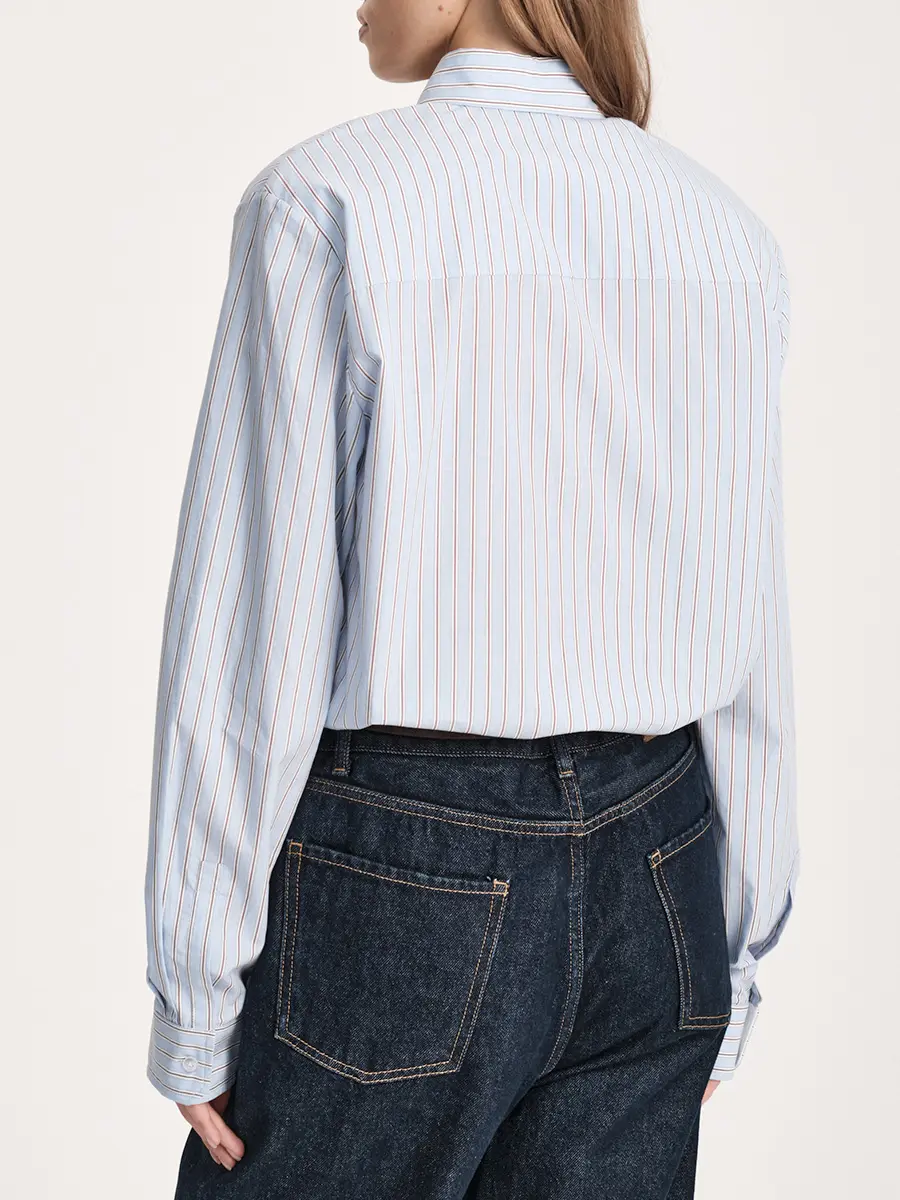 Рубашка Classic Contrast Line хлопковая