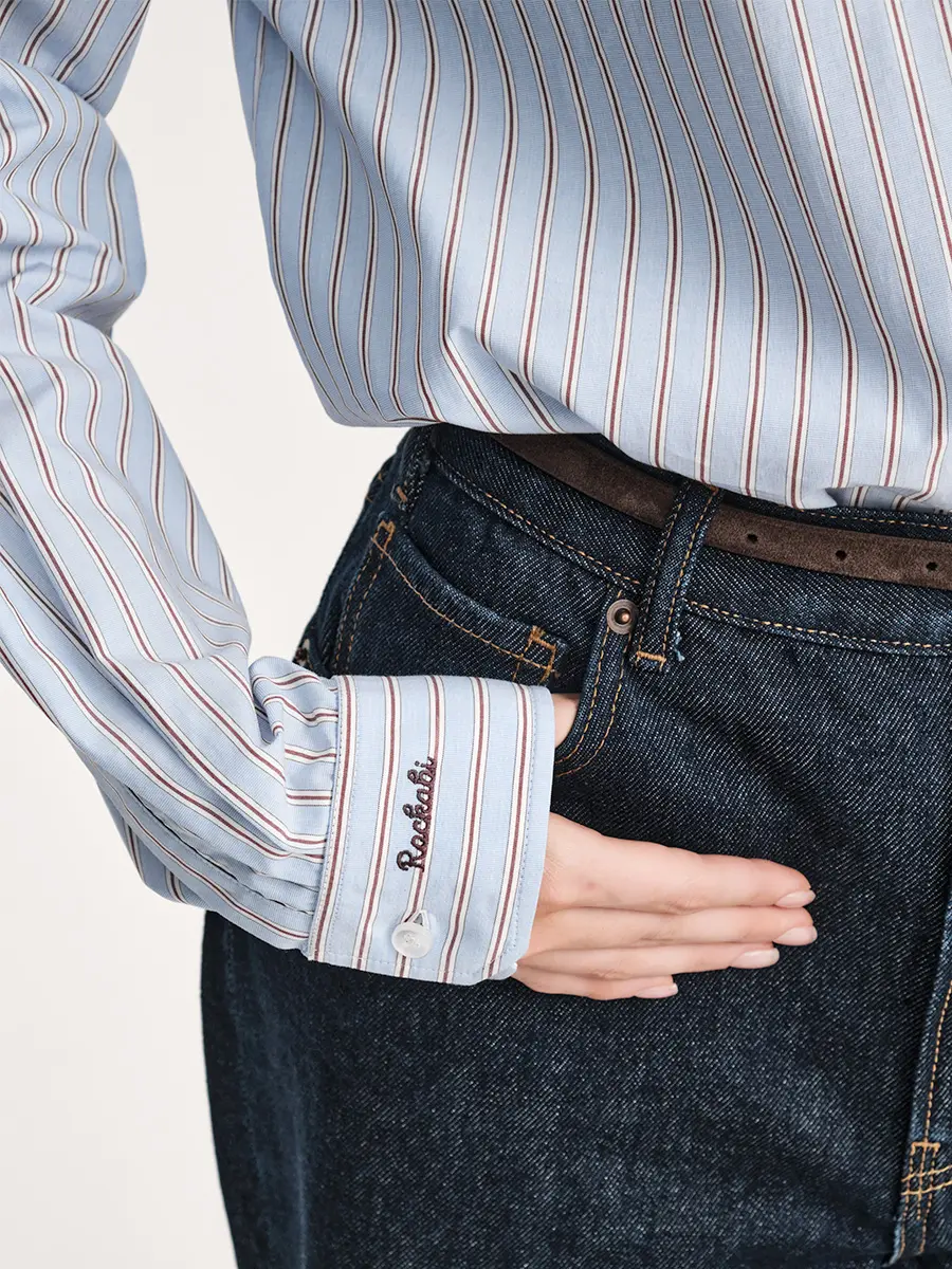 Рубашка Classic Contrast Line хлопковая