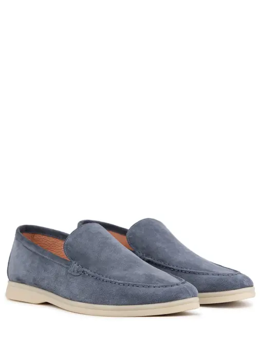 Лоферы замшевые BARDINI