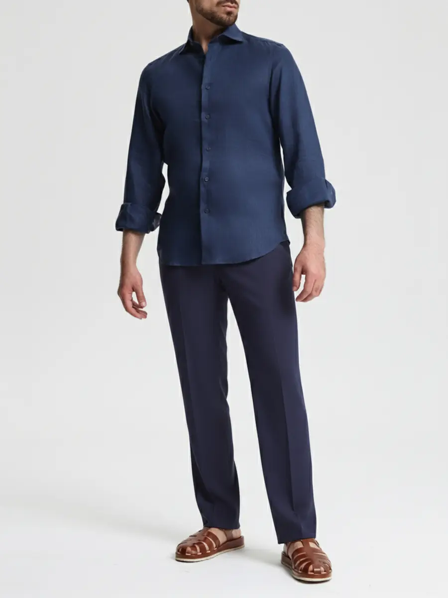 Брюки из вискозы