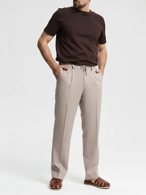 Брюки из вискозы RASCHINI