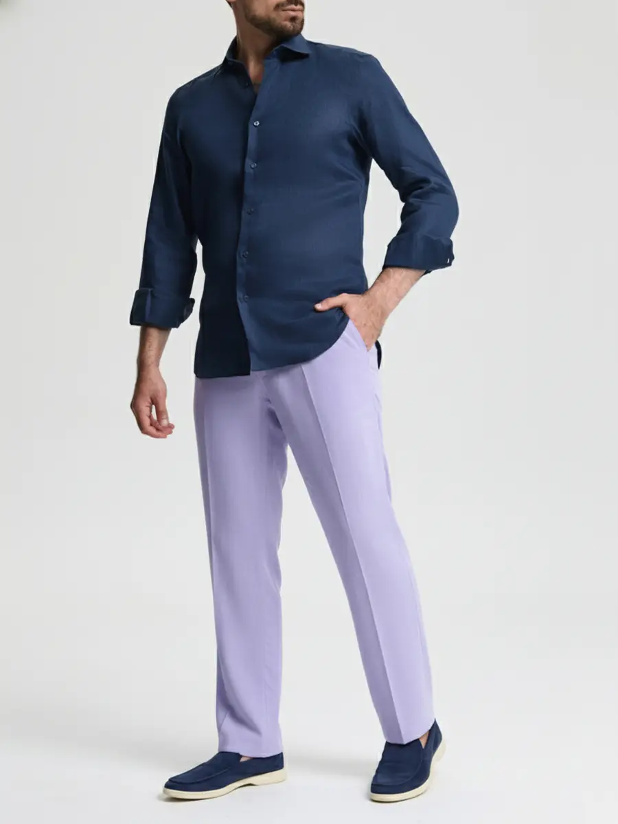 Брюки из вискозы