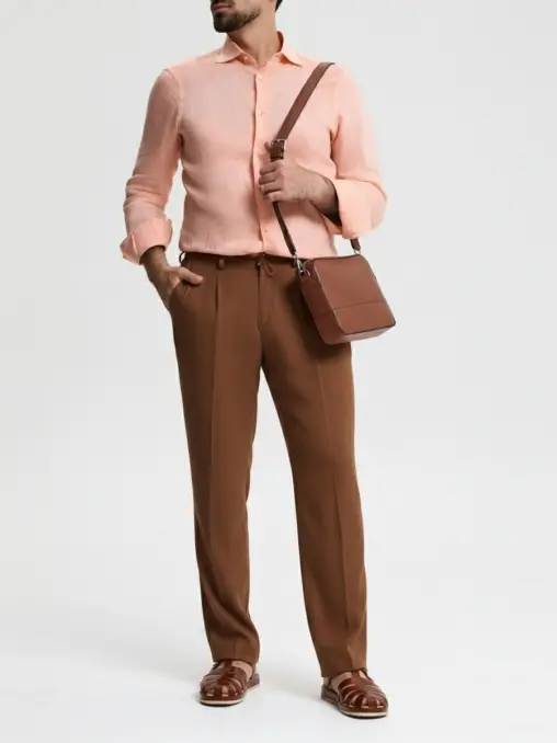 Брюки из вискозы RASCHINI