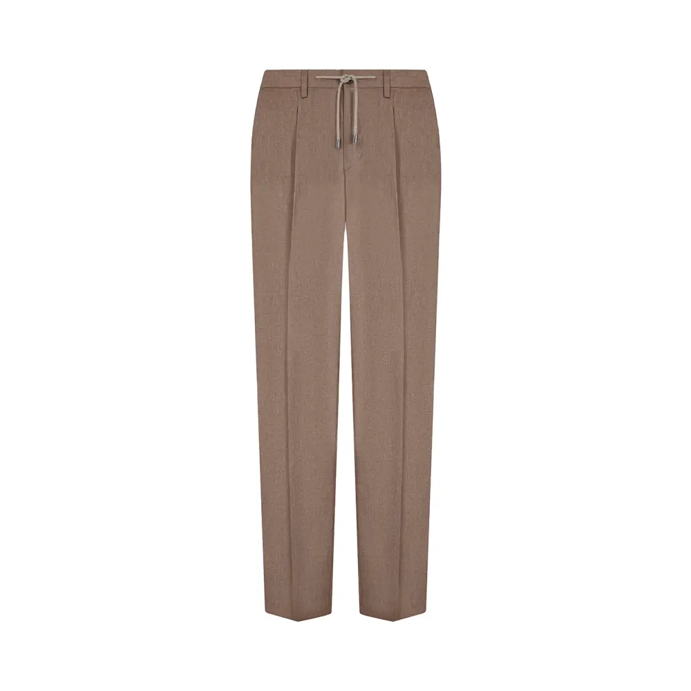 Брюки льняные