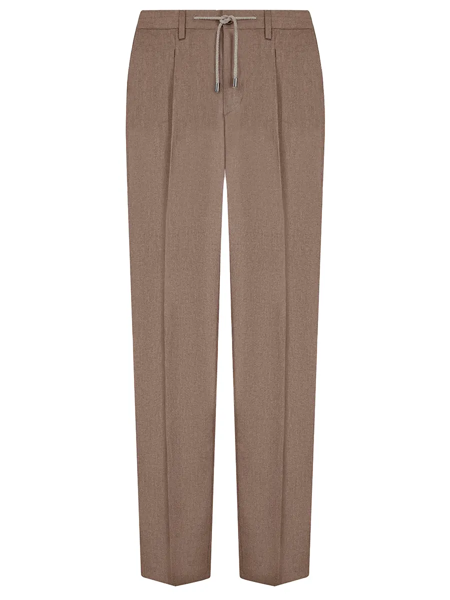 Брюки льняные