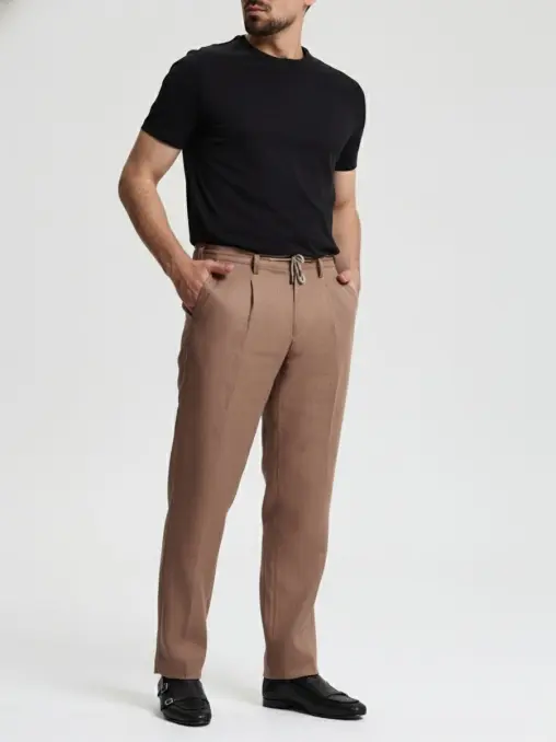 Брюки льняные RASCHINI