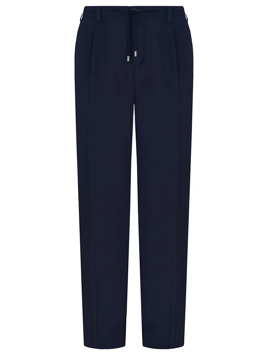 Брюки льняные