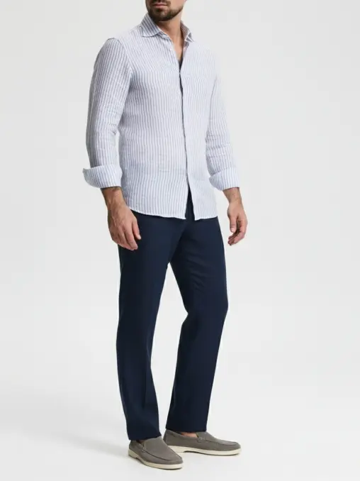 Брюки льняные RASCHINI