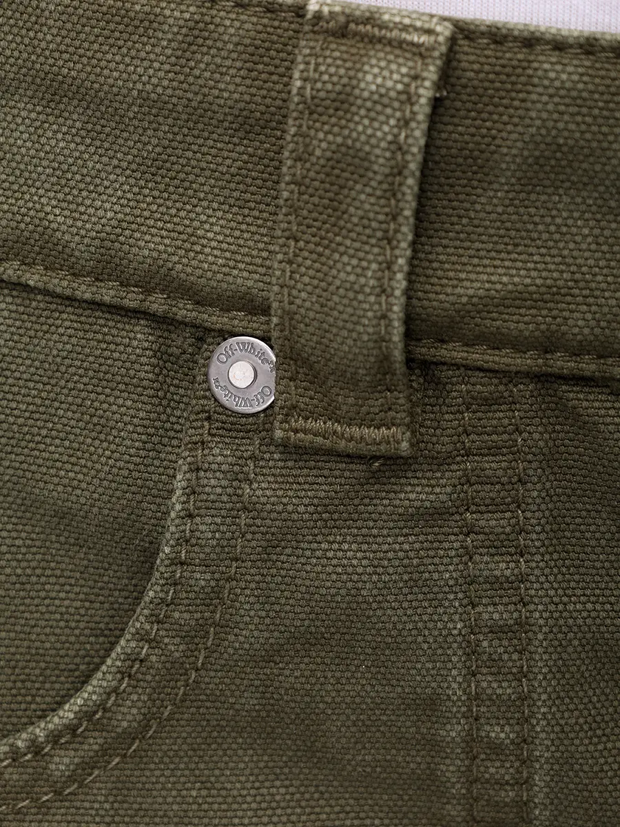 Брюки-карго хлопковые