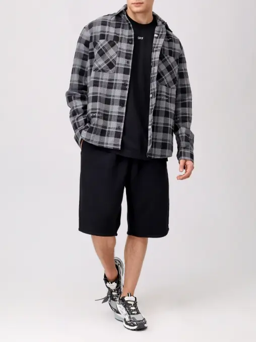 Шорты хлопковые OFF-WHITE