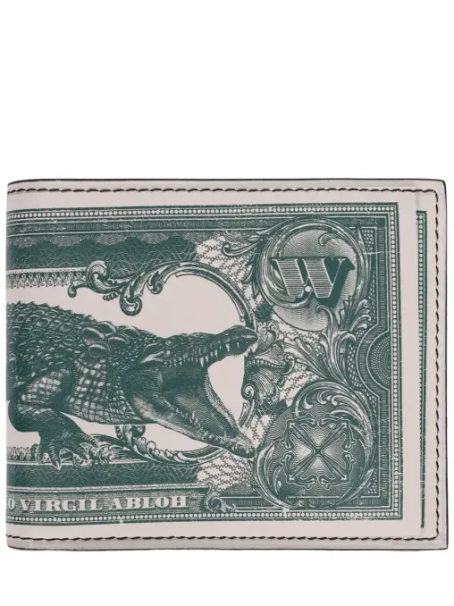 Кошелек кожаный OFF-WHITE