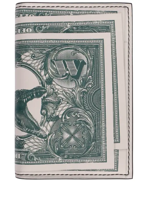 Кошелек кожаный OFF-WHITE