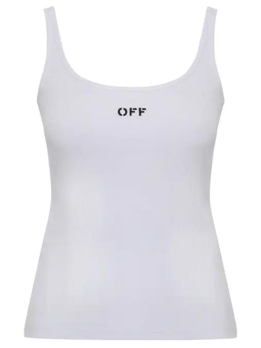 Майка хлопковая OFF-WHITE