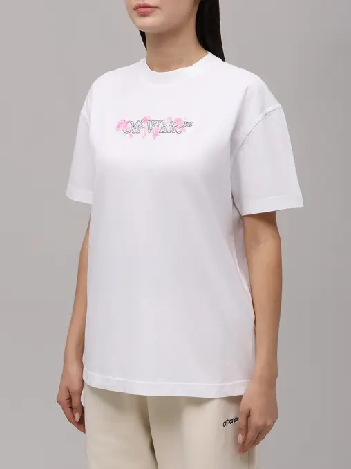Футболка хлопковая OFF-WHITE