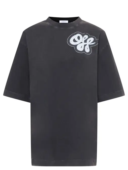 Футболка хлопковая OFF-WHITE