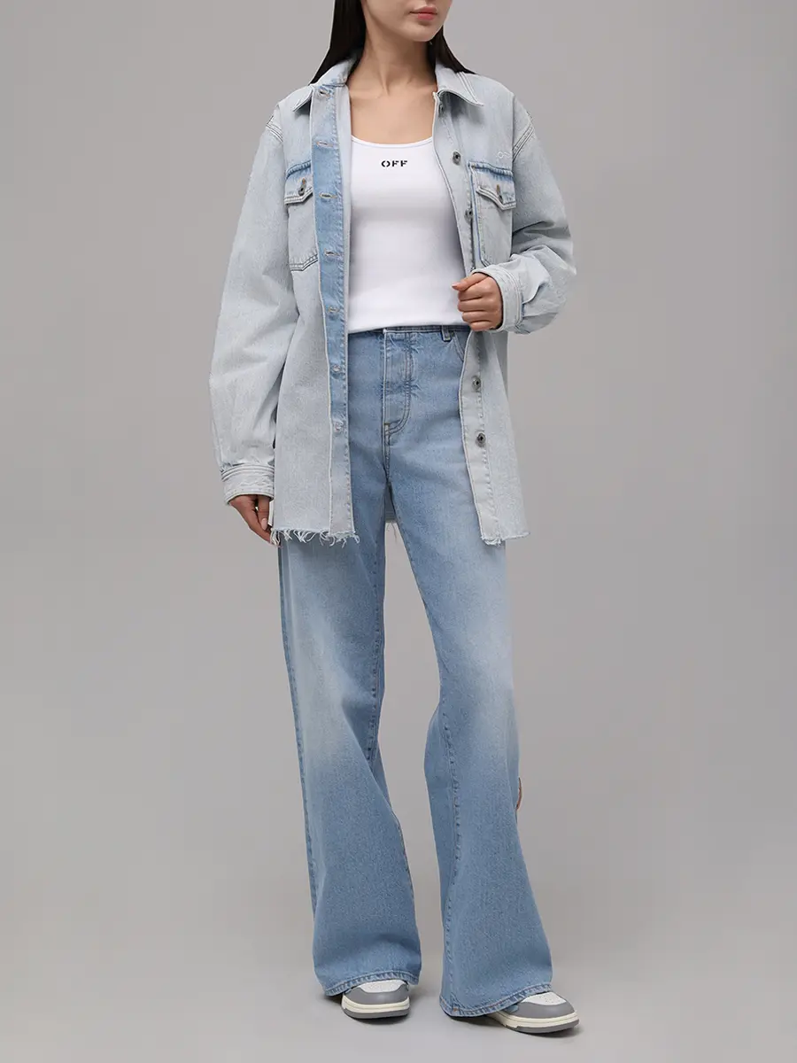 Джинсы хлопковые