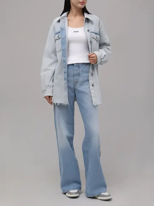 Джинсы хлопковые OFF-WHITE