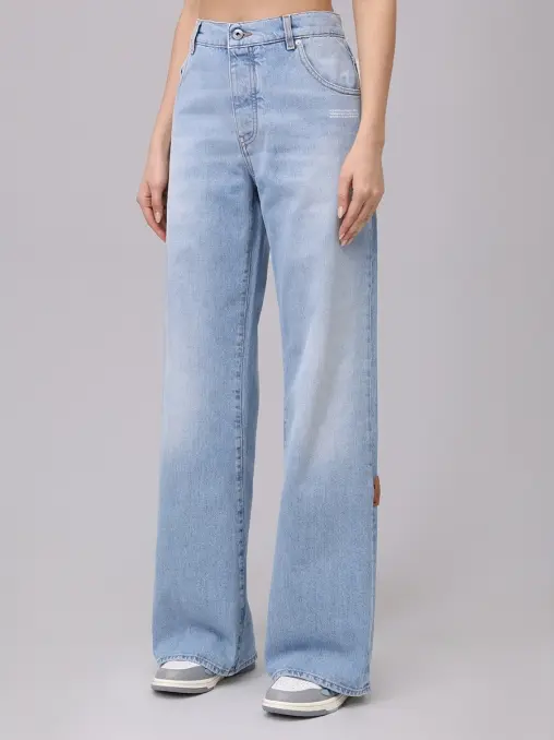 Джинсы хлопковые OFF-WHITE