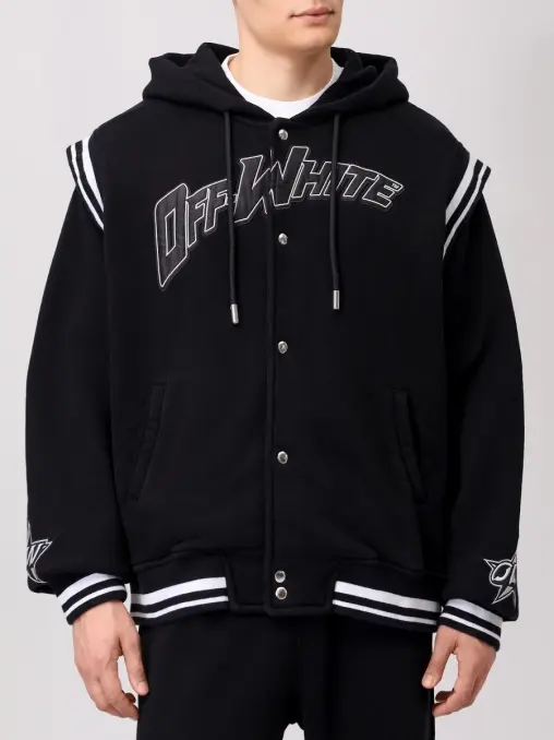 Бомбер хлопковый OFF-WHITE