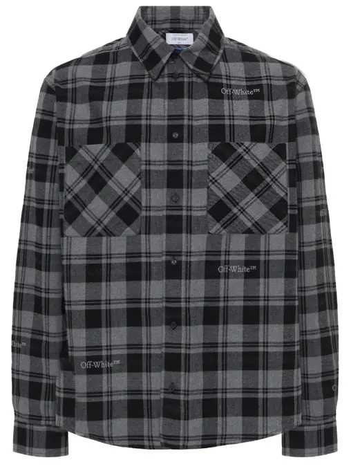 Рубашка хлопковая OFF-WHITE