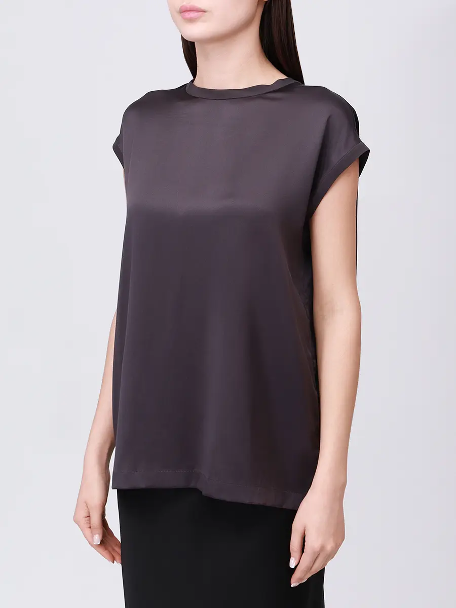 Топ шелковый