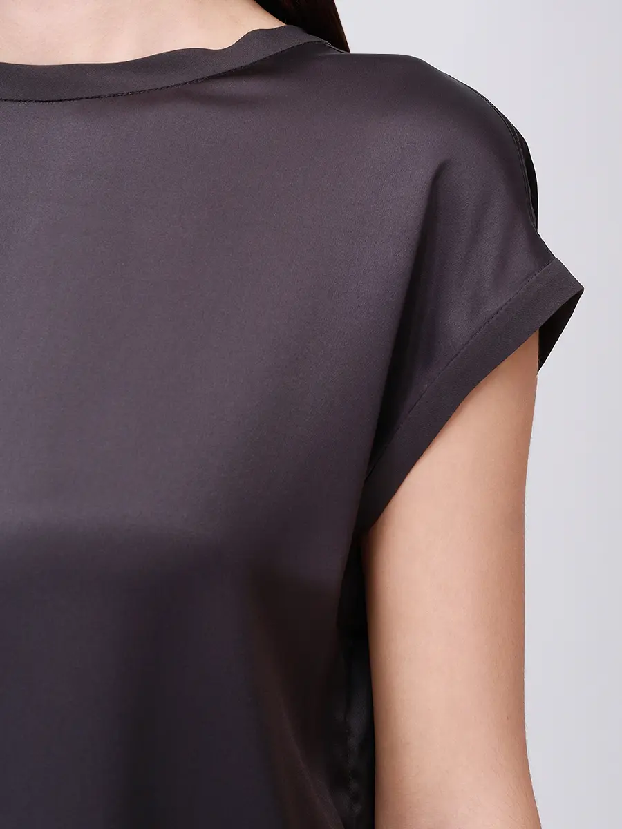 Топ шелковый