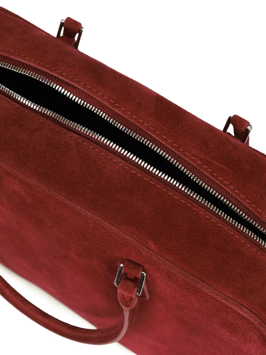 Сумка замшевая