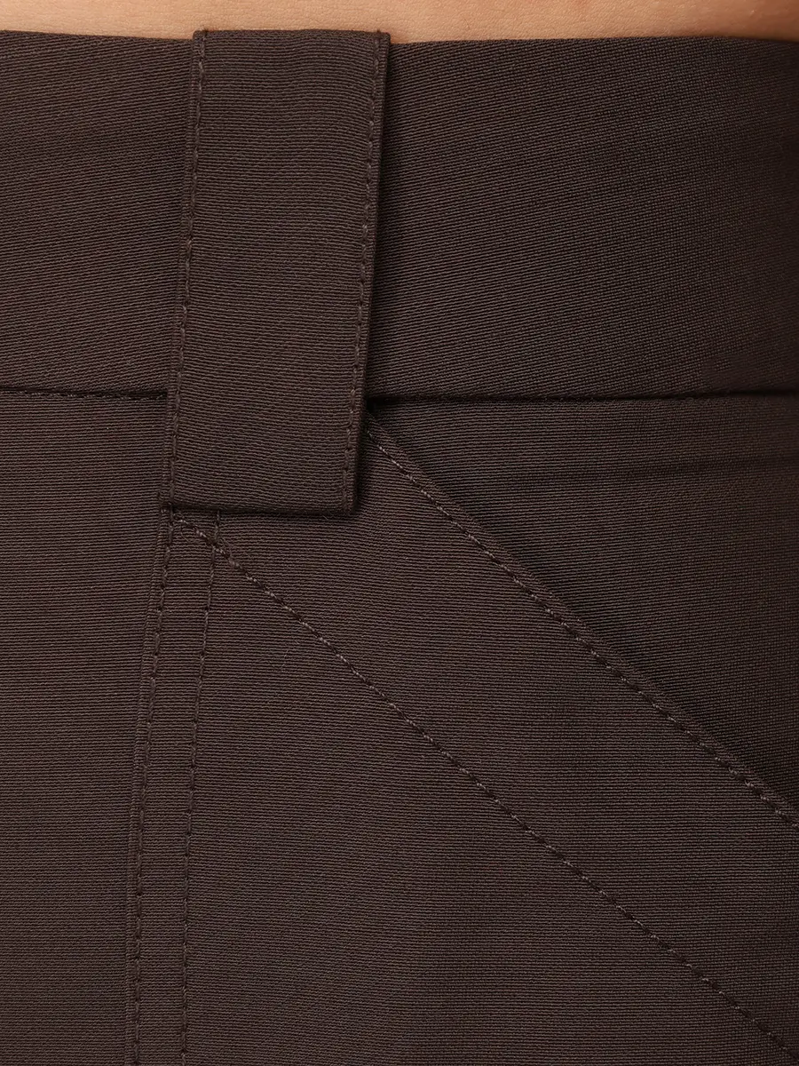 Брюки из вискозы и шерсти